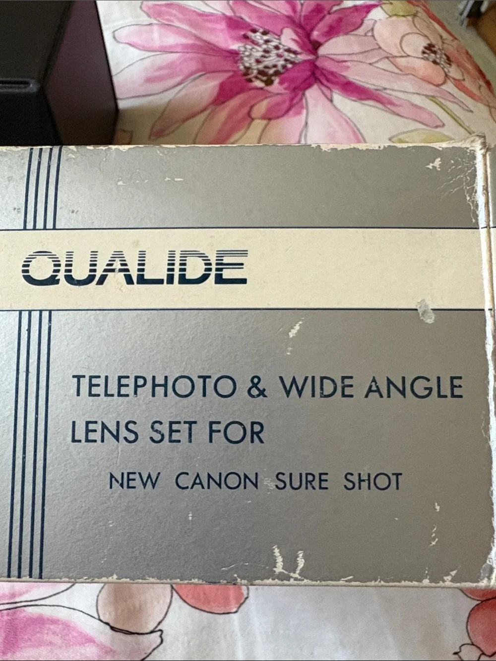 Qualide Auxiliary Telephoto and Wide Angle Lens Set with Case Made in Japan